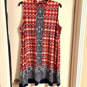 Plus Size Sleeveless Dress